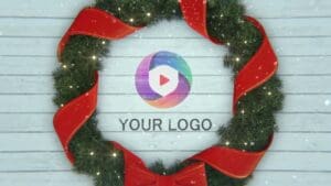 クリスマスリース ロゴ
